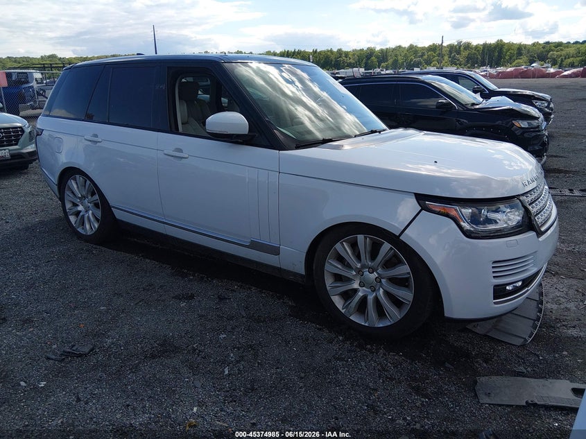 2017 Land Rover Range Rover 5.0l V8 Supercharged