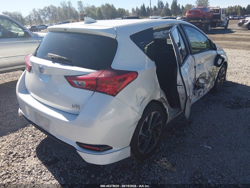 Vin: jtnkarje2hj531318, lot: 45873006, toyota corolla im 20174