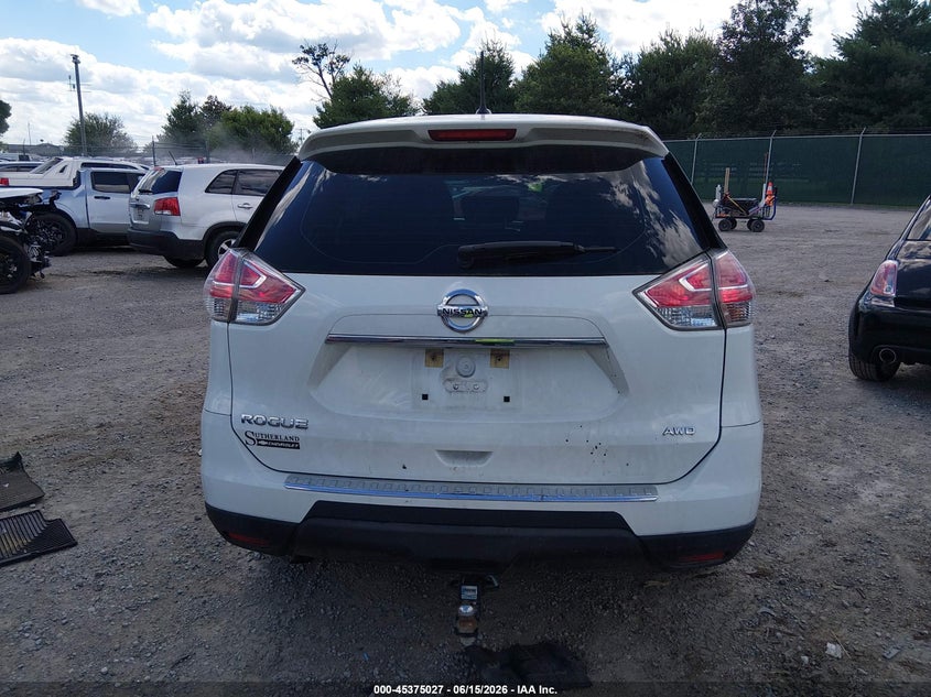 NISSAN ROGUE 2015 VIN KNMAT2MV6FP590637