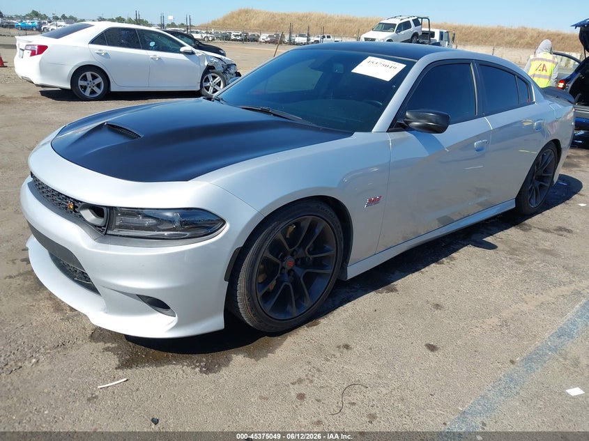 Vin: 2c3cdxgj5mh522699, lot: 45873034, dodge charger scat pack rwd 20212