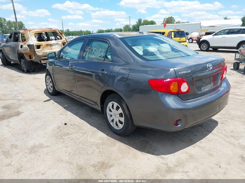 2009 TOYOTA COROLLA SEDAN 1.8L I-4 DOHC, VVT, 132HP
