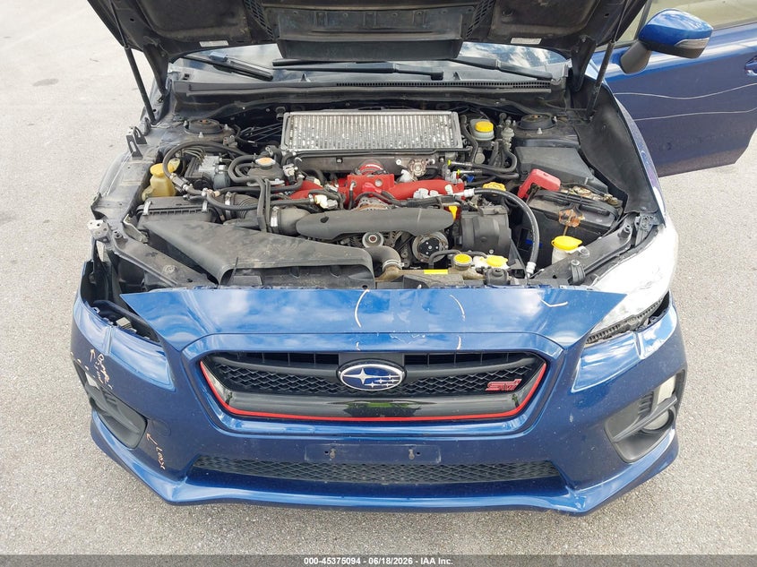 2015 Subaru Wrx Sti VIN: JF1VA2P60F9823837 Lot: 45375094