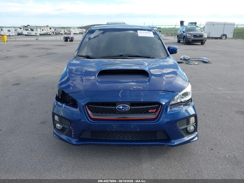 2015 Subaru Wrx Sti VIN: JF1VA2P60F9823837 Lot: 45375094