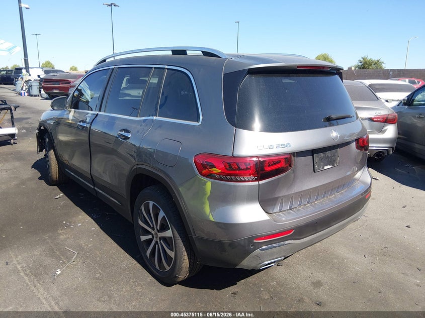 2020 Mercedes-Benz Glb 250 VIN: W1N4M4GBXLW024613 Lot: 45375115