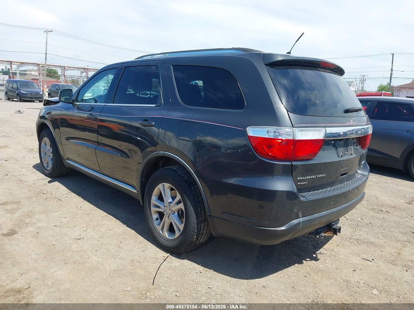 Vin: 1d4re4gg6bc705005, lot: 45873140, dodge durango crew 20113