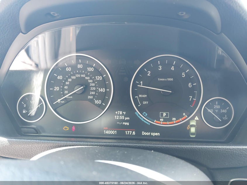 BMW 328I 2013 VIN WBA3B5C5XDF595046