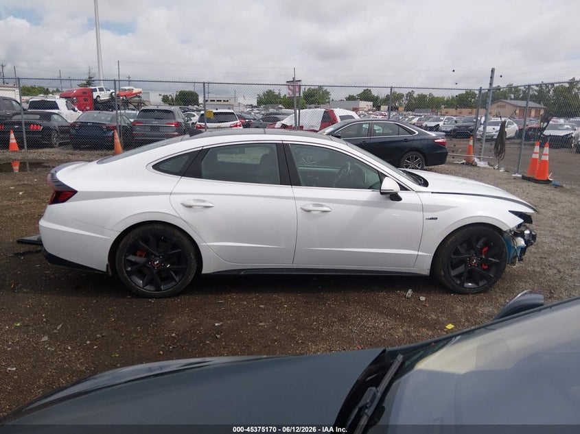 2022 Hyundai Sonata N Line Night Edition VIN: 5NPEK4JC6NH144484 Lot: 45375170