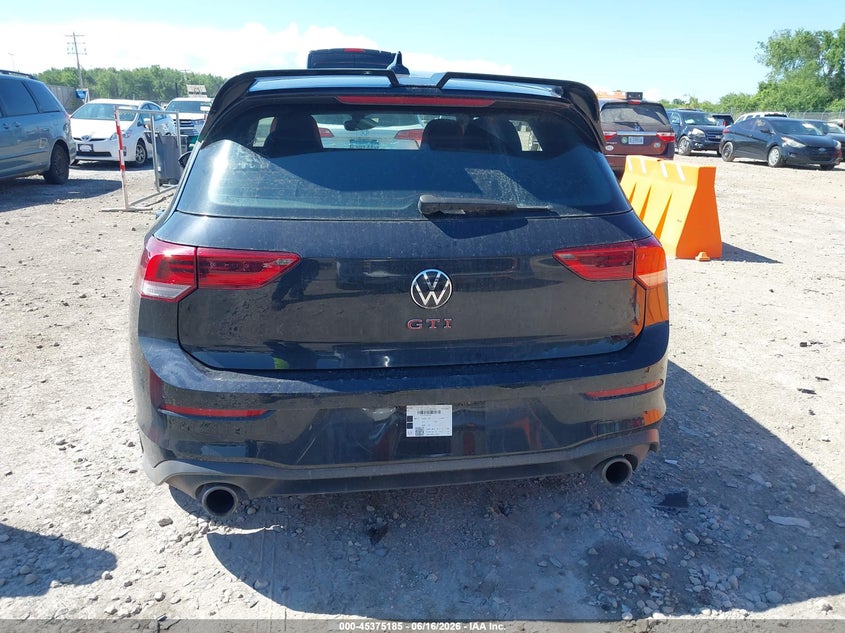2023 Volkswagen Golf Gti 2.0T S VIN: WVWHA7CD0PW118404 Lot: 45375185
