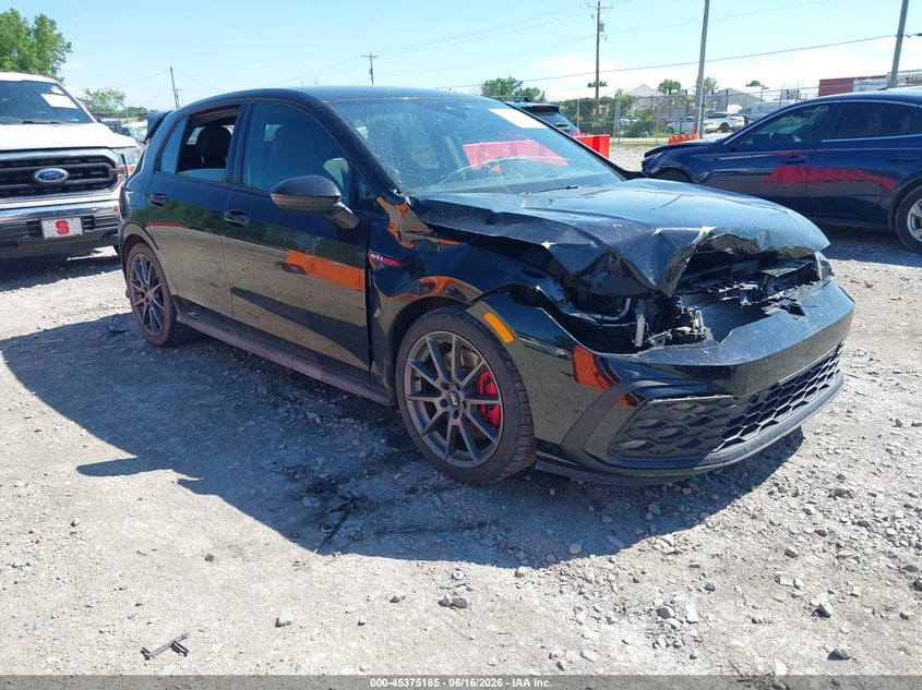 Vin: wvwha7cd0pw118404, lot: 45873171, volkswagen golf gti 2.0t s 2023 img_1