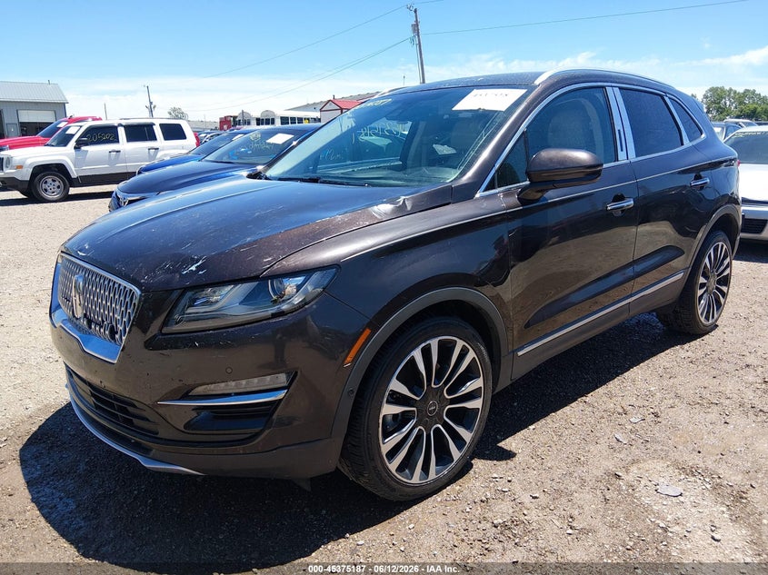Vin: 5lmtj4dh6kul17304, lot: 45873173, lincoln mkc black label 20192