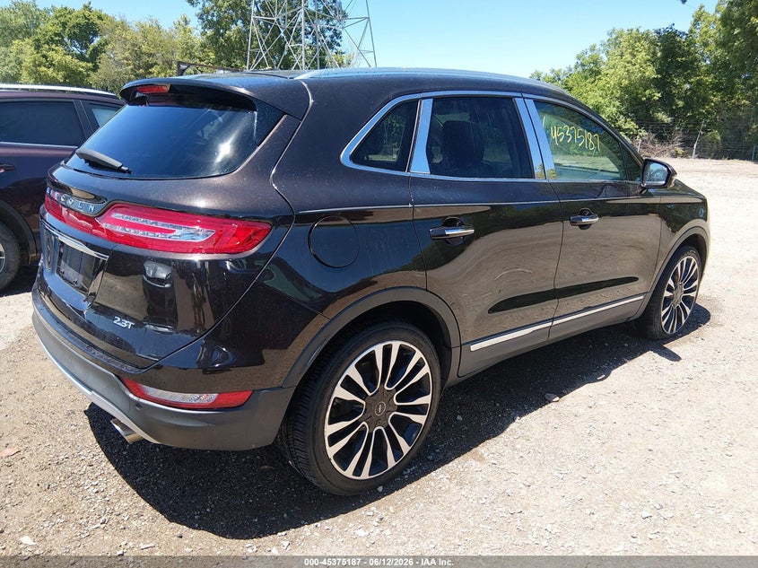 Vin: 5lmtj4dh6kul17304, lot: 45873173, lincoln mkc black label 20194