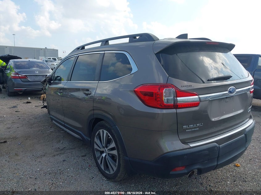 Vin: 4s4wmapd6m3416034, lot: 45873176, subaru ascent limited 20213