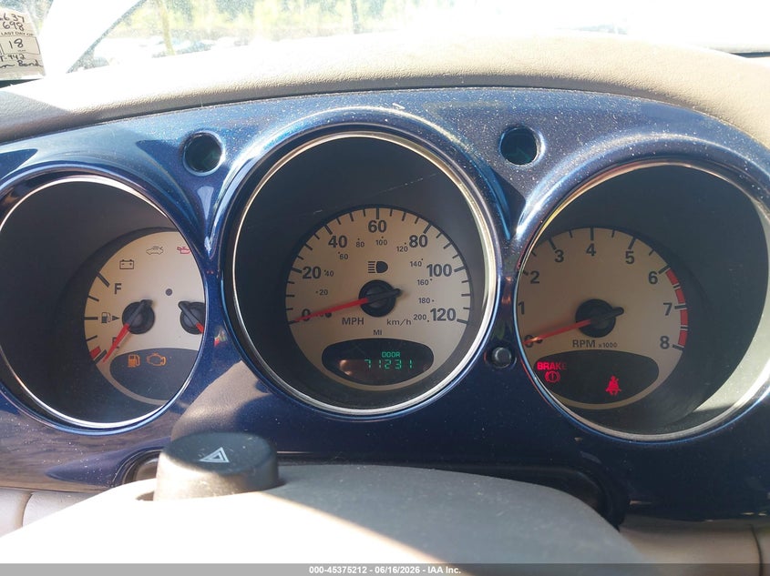 2005 Chrysler Pt Cruiser Touring VIN: 3C4FY58B75T536637 Lot: 45375212