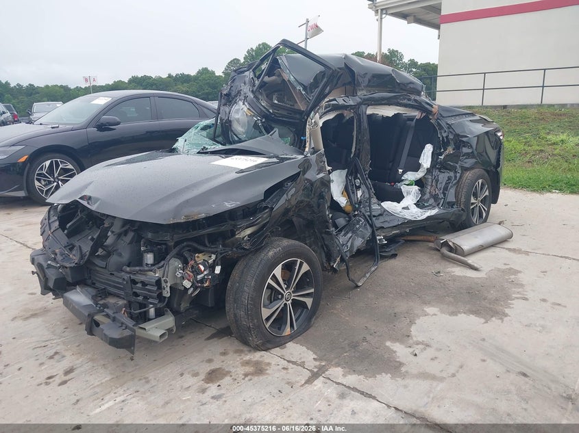 2022 NISSAN SENTRA auction photo 2