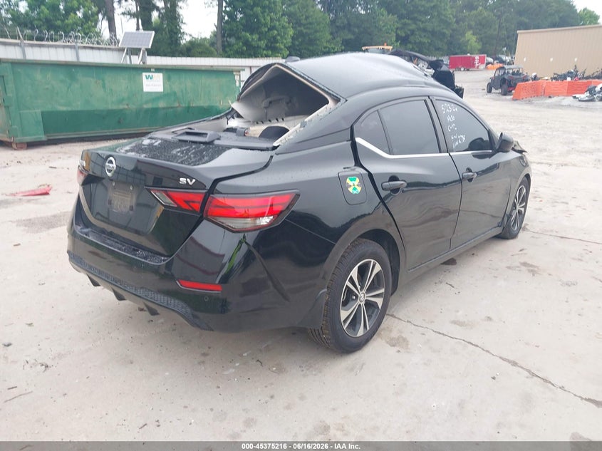 2022 NISSAN SENTRA auction photo 4