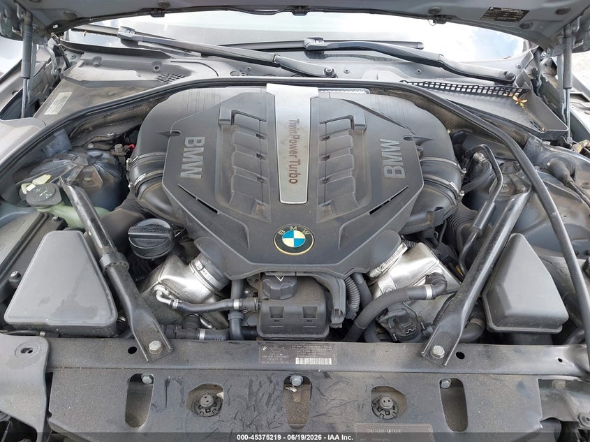 2012 BMW 650I VIN: WBALZ3C51CDL70475 Lot: 45375219