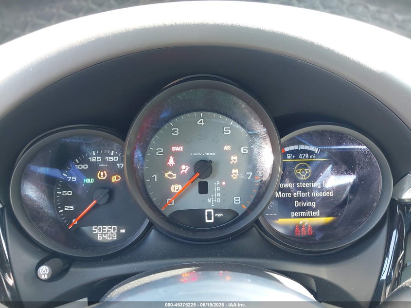 2021 PORSCHE MACAN 3.0L V-6 DI, DOHC, V(VIN: WP1AB2A55MLB38012