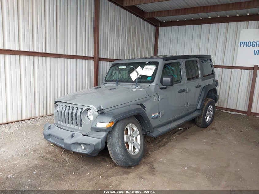 JEEP WRANGLER UNLIMITED 2018 VIN 1C4HJXDG9JW273730