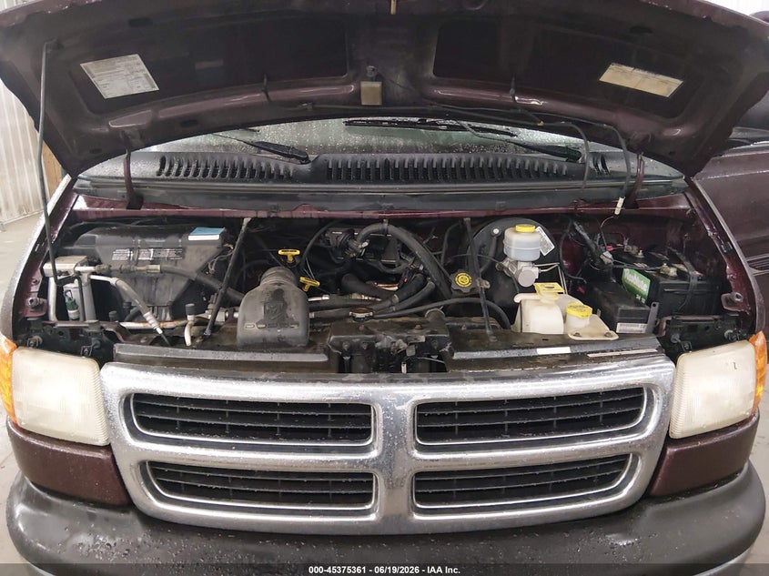 2001 Dodge Ram Van 1500 Conversion VIN: 2B6HB11Y51K542903 Lot: 45375361