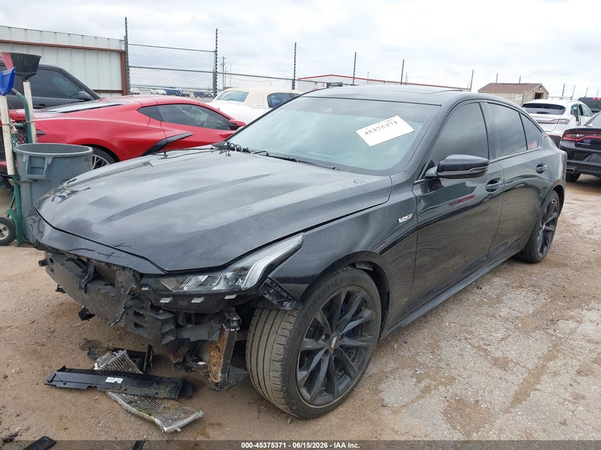 Vin: 1g6dr5rw2p0113912, lot: 45873357, cadillac ct5-v v-series 20232