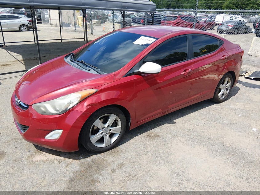 2012 Hyundai Elantra Gls (Ulsan Plant) KMHDH4AE5CU461490 photo 1