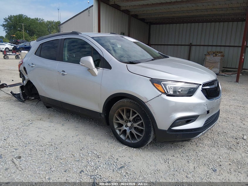 Vin: kl4cj1sb1kb889889, lot: 45873377, buick encore fwd sport touring 2019 img_1