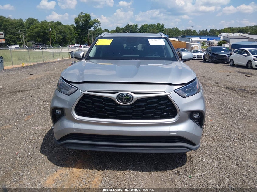 2022 Toyota Highlander Xle VIN: 5TDGZRAH1NS544332 Lot: 45375396