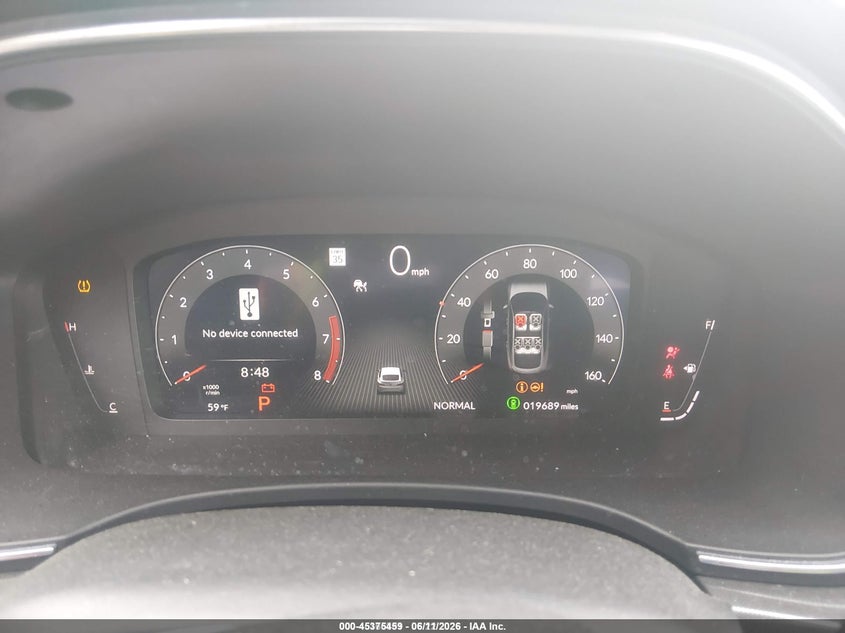 2025 Acura Integra A-Spec VIN: 19UDE4H3XSA005536 Lot: 45375459