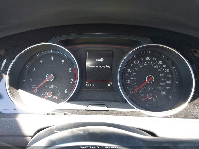 2019 Volkswagen Golf Gti 2.0T Autobahn/2.0T Rabbit Edition/2.0T S/2.0T Se VIN: 3VW5T7AU1KM010041 Lot: 45375463
