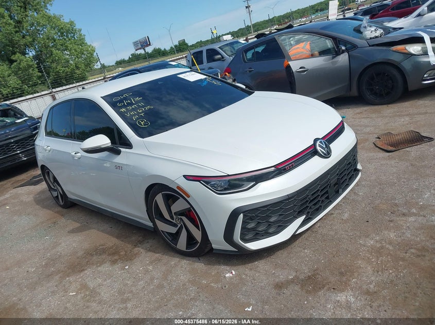 Vin: wvwla7cd8sw226725, lot: 45873472, volkswagen golf gti 2.0t s 2025 img_1