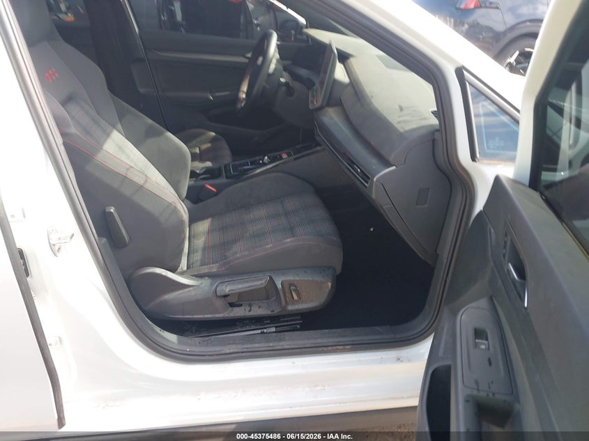 2025 VOLKSWAGEN GOLF GTI HATCHBACK 2.0L I-4 DI, DOHC, VVT, TURBO, 241HP