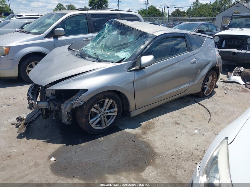 2011 Honda Cr-Z Ex JHMZF1D64BS015326 photo 1