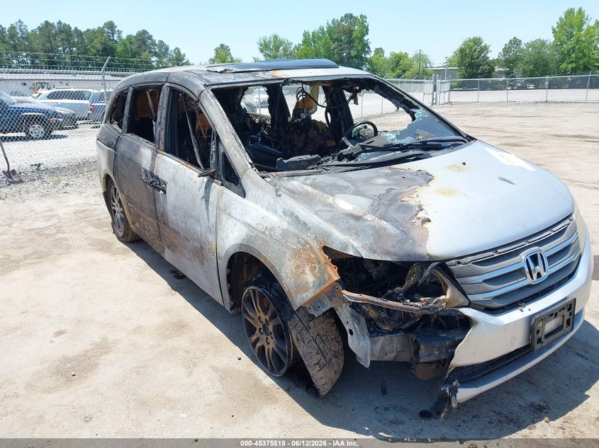 2011 Honda Odyssey Ex-L VIN: 5FNRL5H63BB025399 Lot: 45375518