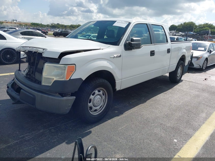 1FTFW1CF3BFC15869 2011 FORD F-150 XL photo 1