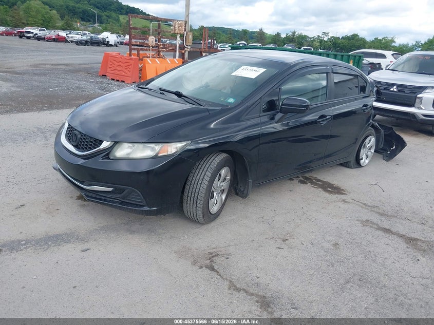2015 Honda Civic Lx 2HGFB2F53FH506883 photo 1