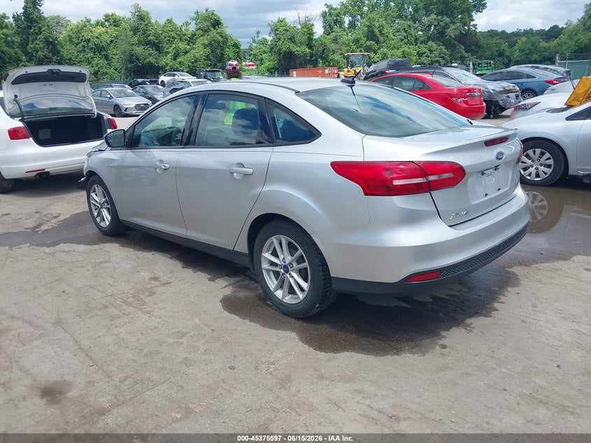 Vin: 1fadp3f28hl251047, lot: 45873583, ford focus se 20173