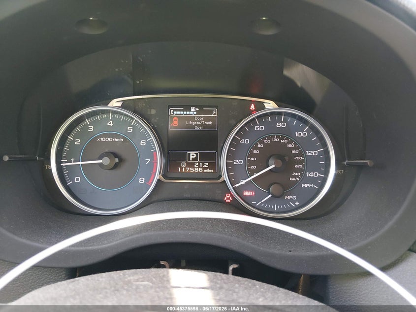 2016 SUBARU CROSSTREK auction photo 7