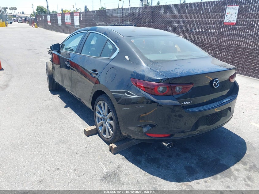 Vin: jm1bpacl5t1877954, lot: 45873606, mazda mazda3 2.5 s preferred 20263