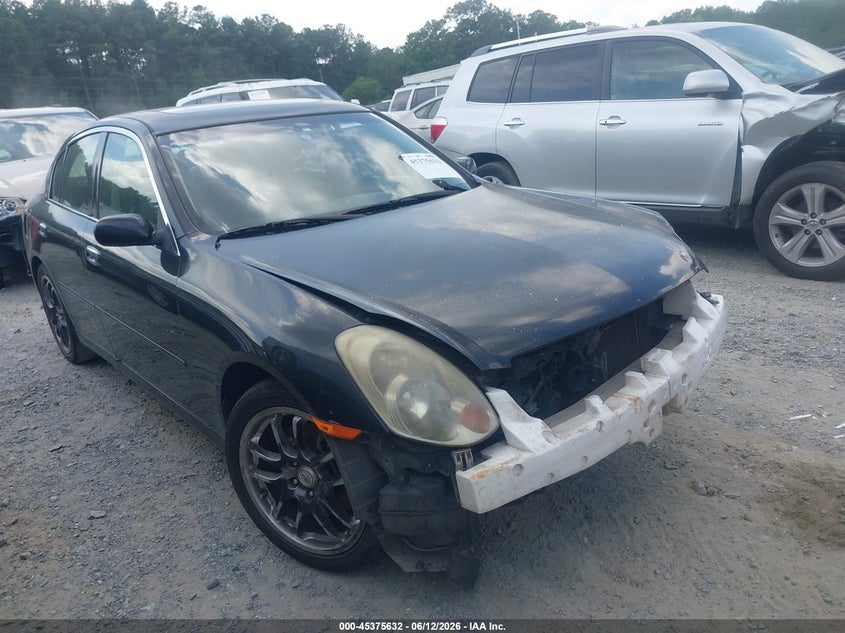 2005 INFINITI G35 auction photo 1
