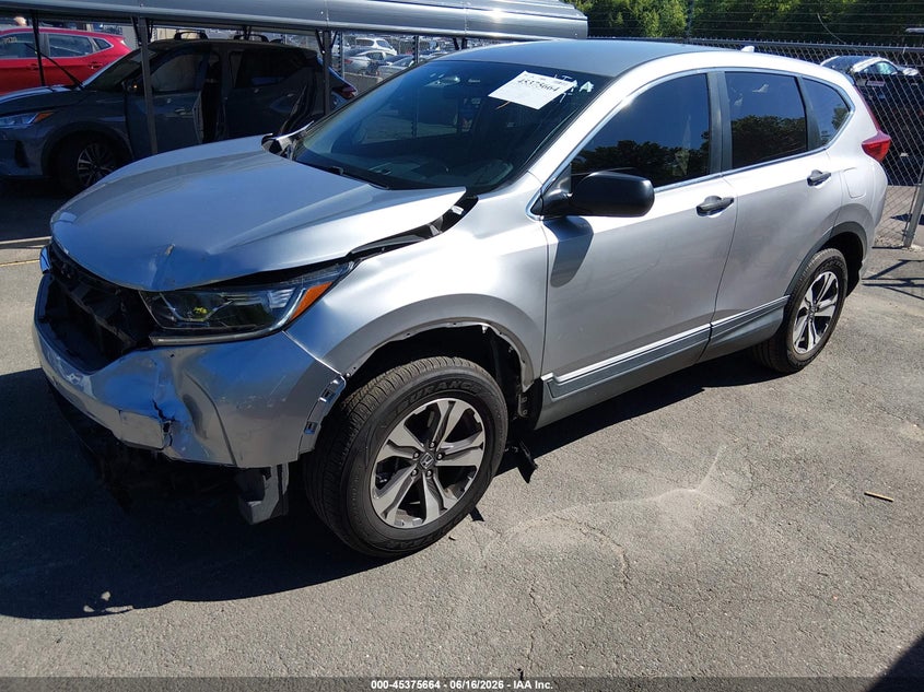 2018 Honda Cr-V Lx 2HKRW6H39JH218448 photo 1
