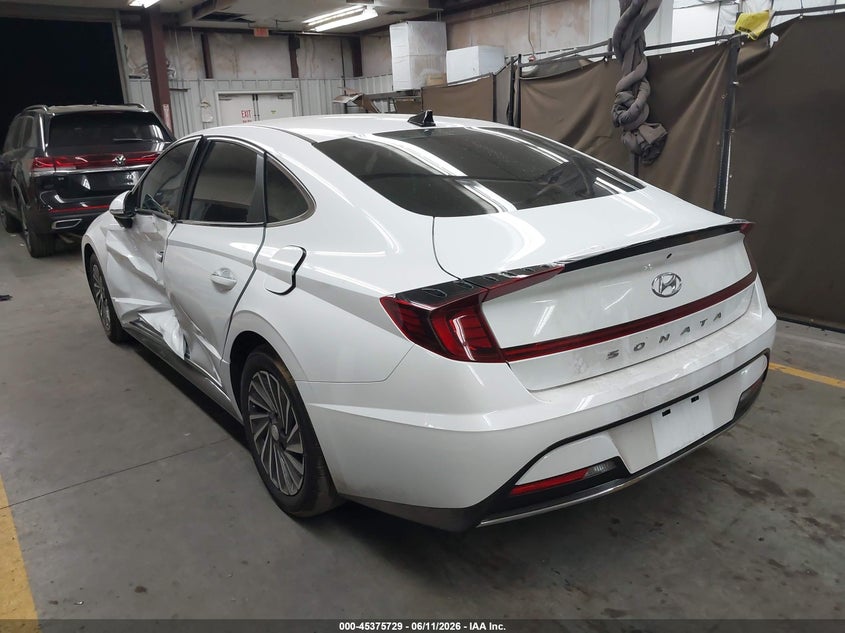 2023 HYUNDAI SONATA HYBRID auction photo 3