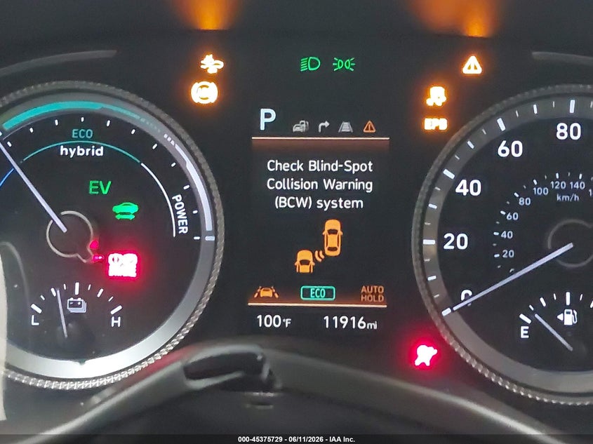 2023 HYUNDAI SONATA HYBRID auction photo 7