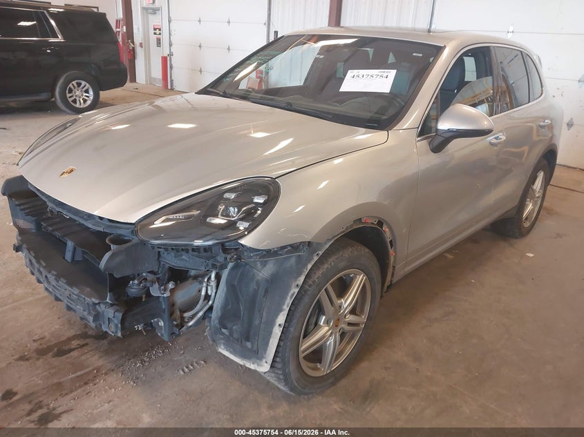 Vin: wp1aa2a29gka36084, lot: 45873740, porsche cayenne 20162