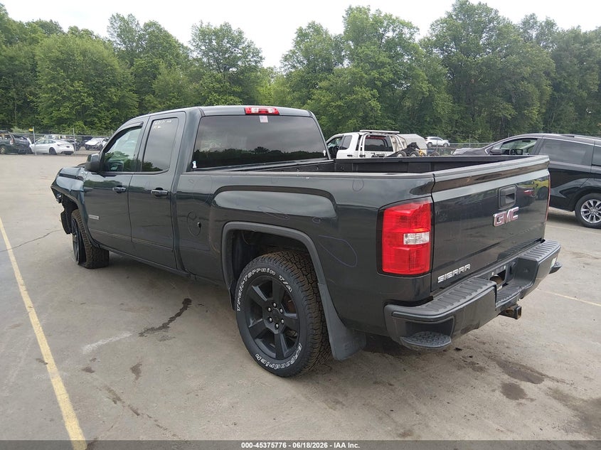Vin: 1gtv2lec1jz246105, lot: 45873762, gmc sierra 1500 20183