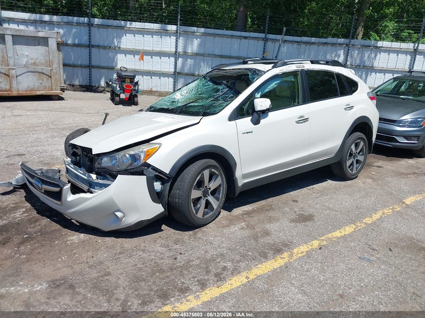 2014 SUBARU XV CROSSTREK HYBRID auction photo 2