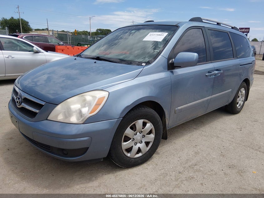 2008 HYUNDAI ENTOURAGE auction photo 2