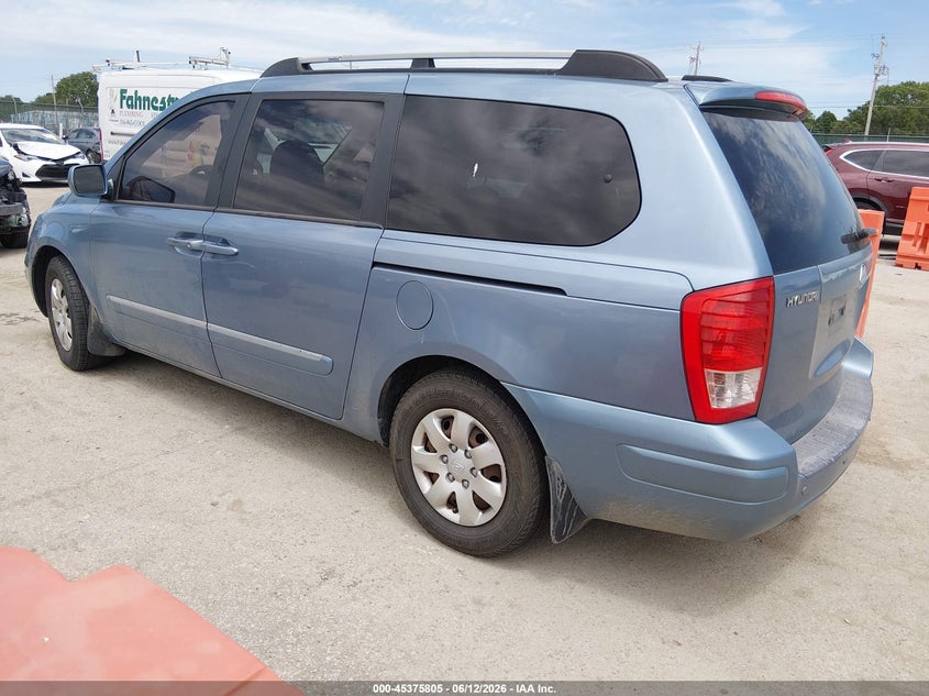 2008 HYUNDAI ENTOURAGE auction photo 3