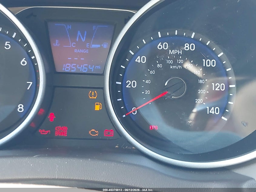 2012 Hyundai Tucson Limited VIN: KM8JU3AC2CU487553 Lot: 45375813