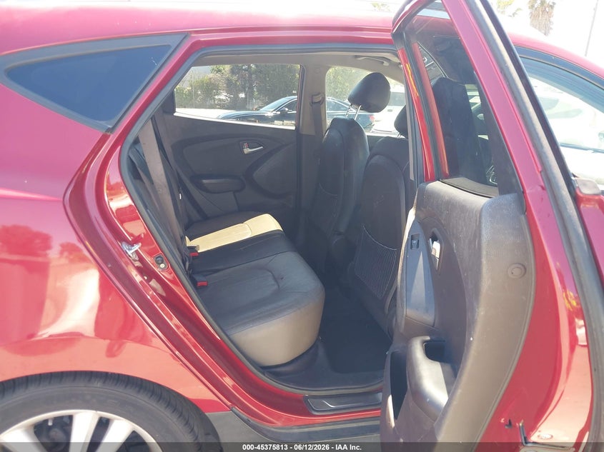 2012 Hyundai Tucson Limited VIN: KM8JU3AC2CU487553 Lot: 45375813