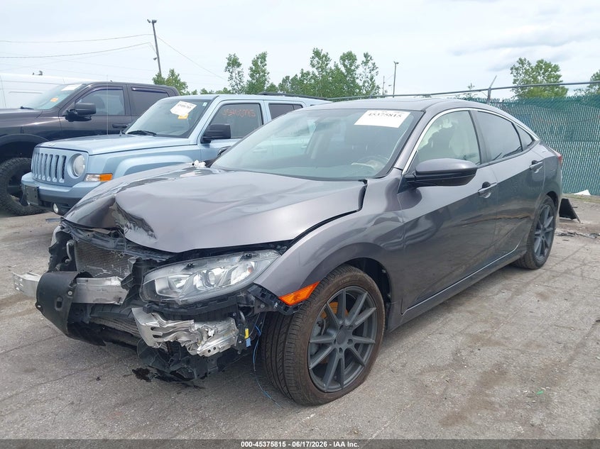 2018 Honda Civic Ex-T JHMFC1F32JX037261 photo 1